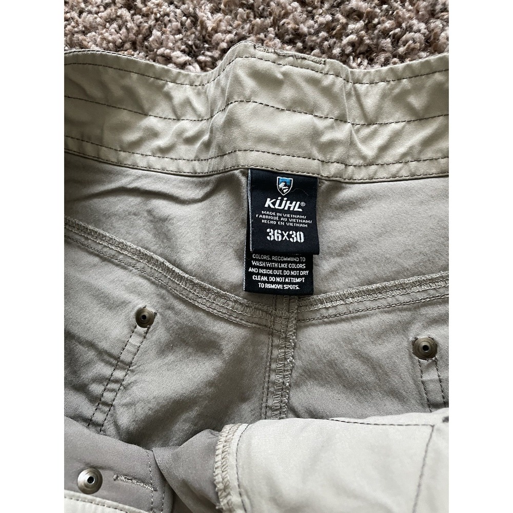 Kuhl Revolvr Khaki 36x30 Outdoors Hiking Pants Mens - Picture 5 of 8